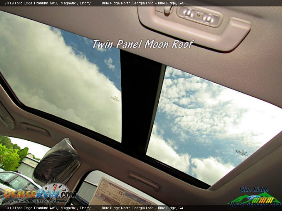 2019 Ford Edge Titanium AWD Magnetic / Ebony Photo #25