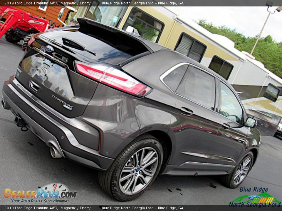 2019 Ford Edge Titanium AWD Magnetic / Ebony Photo #32
