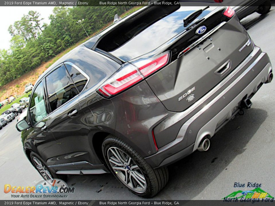 2019 Ford Edge Titanium AWD Magnetic / Ebony Photo #33