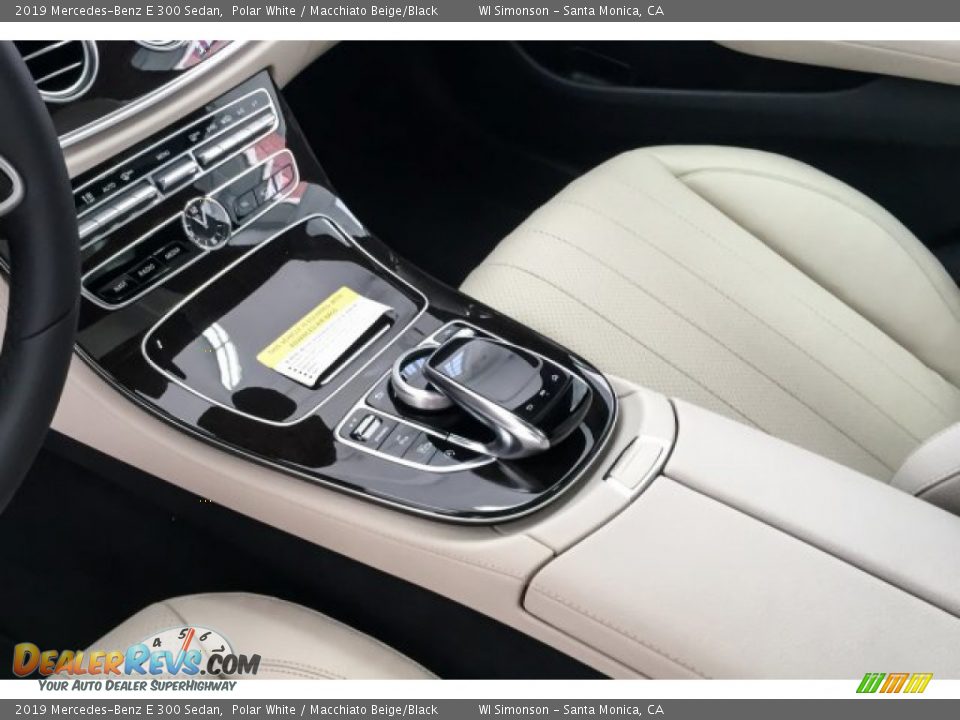 2019 Mercedes-Benz E 300 Sedan Polar White / Macchiato Beige/Black Photo #7
