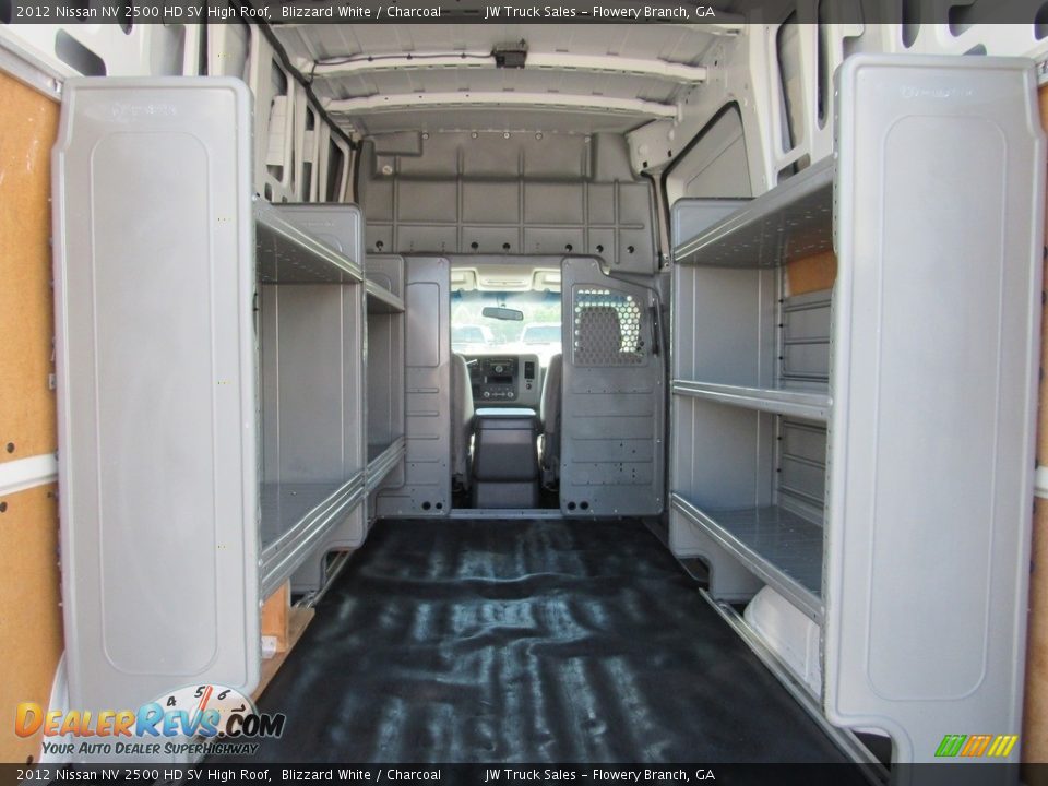 2012 Nissan NV 2500 HD SV High Roof Blizzard White / Charcoal Photo #13