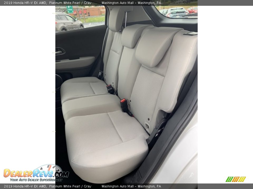 2019 Honda HR-V EX AWD Platinum White Pearl / Gray Photo #18