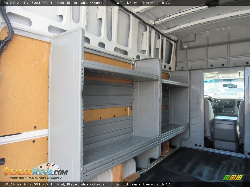 2012 Nissan NV 2500 HD SV High Roof Blizzard White / Charcoal Photo #14