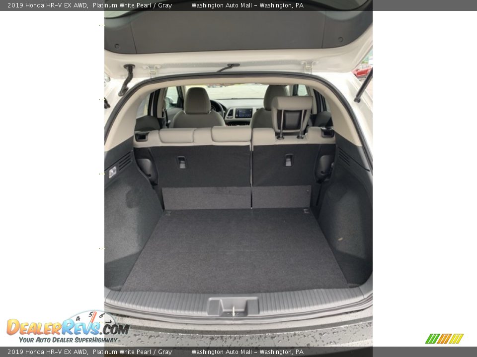 2019 Honda HR-V EX AWD Platinum White Pearl / Gray Photo #21