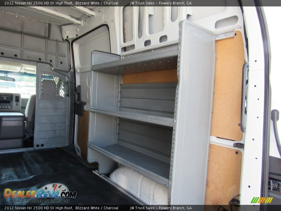 2012 Nissan NV 2500 HD SV High Roof Blizzard White / Charcoal Photo #15