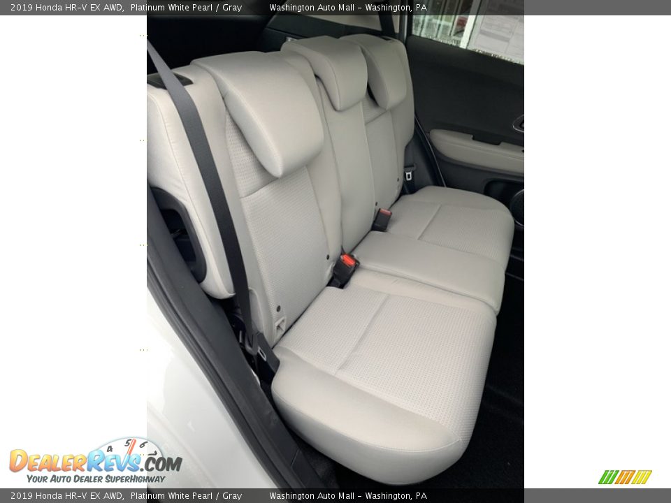 2019 Honda HR-V EX AWD Platinum White Pearl / Gray Photo #24