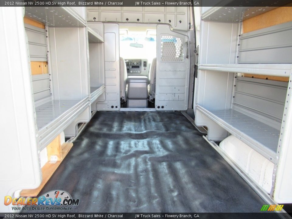 2012 Nissan NV 2500 HD SV High Roof Blizzard White / Charcoal Photo #16