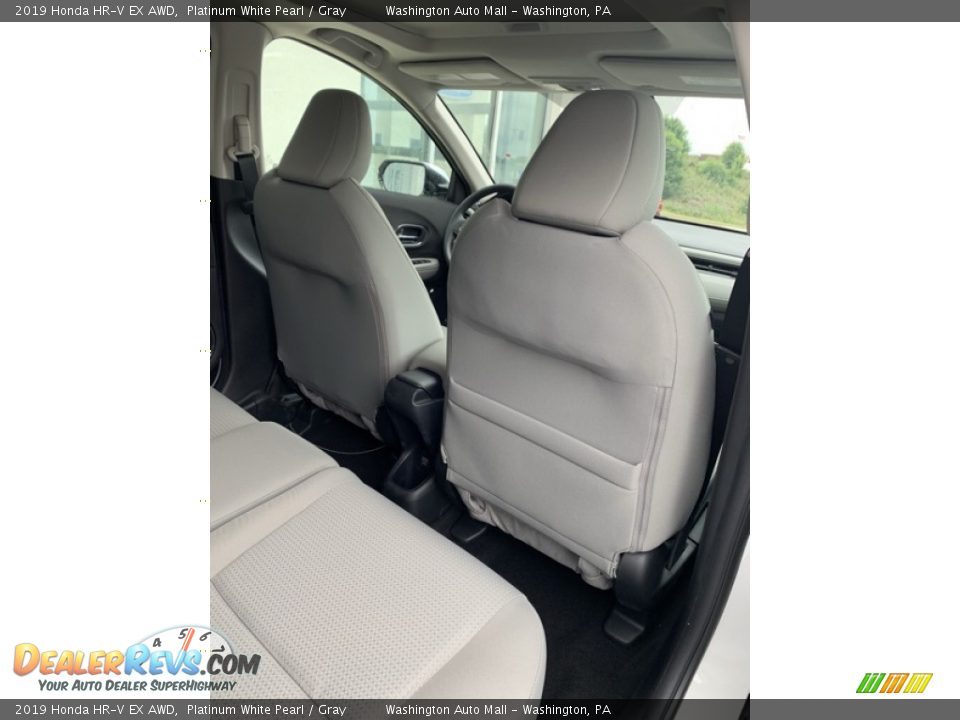2019 Honda HR-V EX AWD Platinum White Pearl / Gray Photo #25