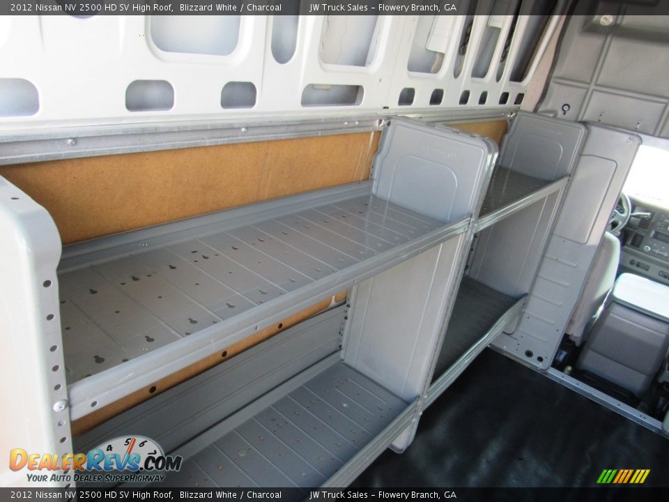 2012 Nissan NV 2500 HD SV High Roof Blizzard White / Charcoal Photo #17