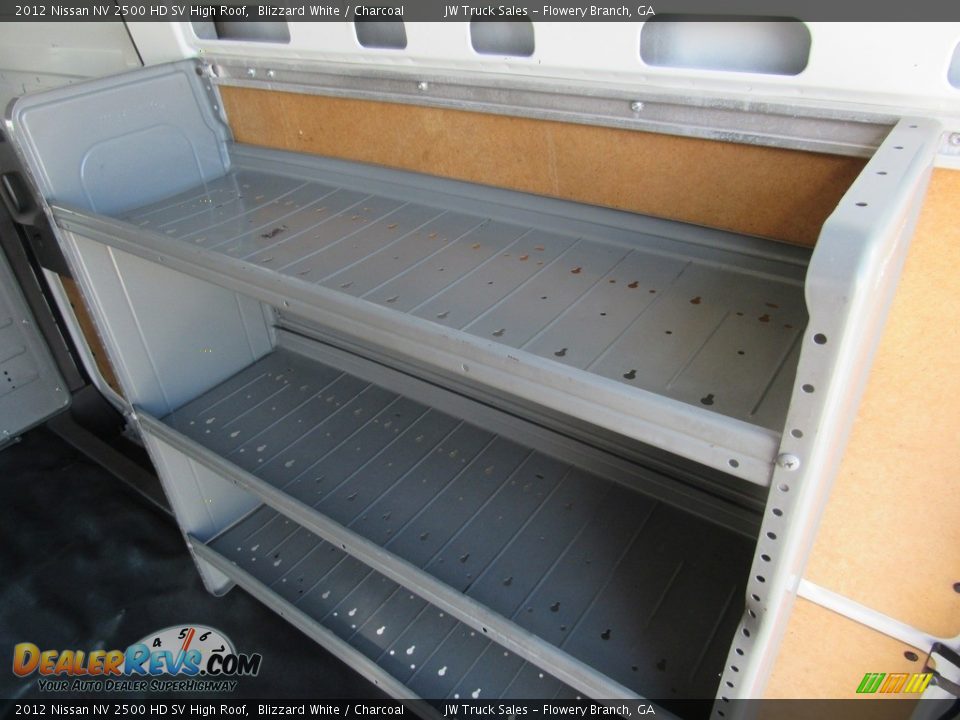 2012 Nissan NV 2500 HD SV High Roof Blizzard White / Charcoal Photo #18