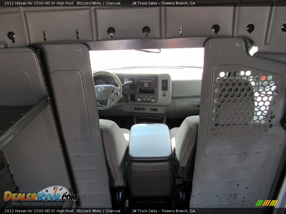 2012 Nissan NV 2500 HD SV High Roof Blizzard White / Charcoal Photo #19