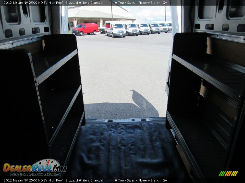 2012 Nissan NV 2500 HD SV High Roof Blizzard White / Charcoal Photo #21