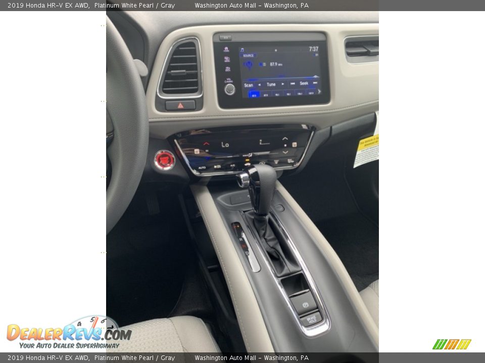 2019 Honda HR-V EX AWD Platinum White Pearl / Gray Photo #32