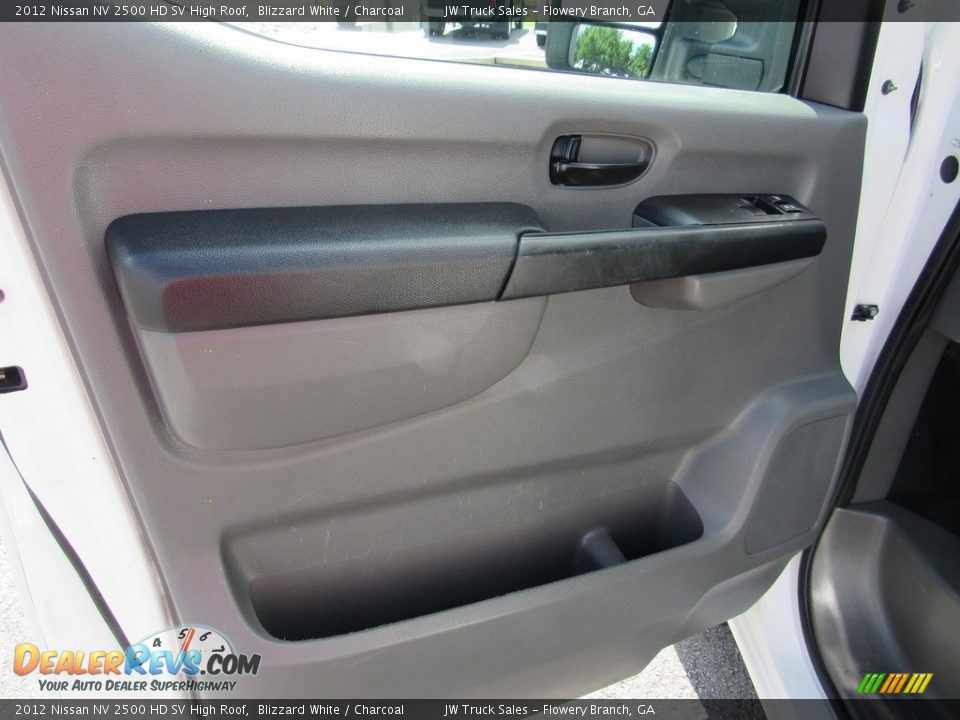 2012 Nissan NV 2500 HD SV High Roof Blizzard White / Charcoal Photo #23