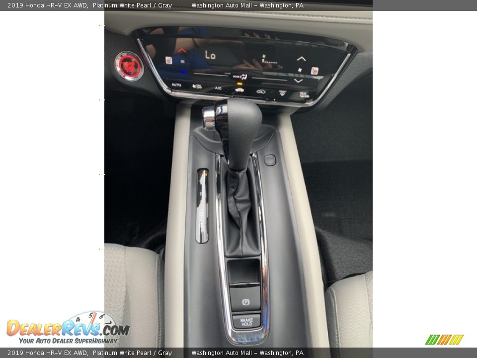 2019 Honda HR-V EX AWD Platinum White Pearl / Gray Photo #34