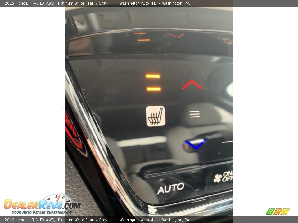 2019 Honda HR-V EX AWD Platinum White Pearl / Gray Photo #36