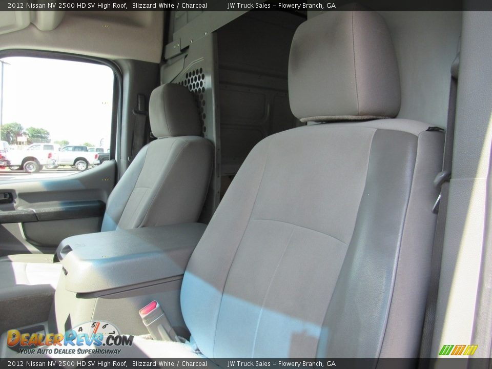 2012 Nissan NV 2500 HD SV High Roof Blizzard White / Charcoal Photo #26