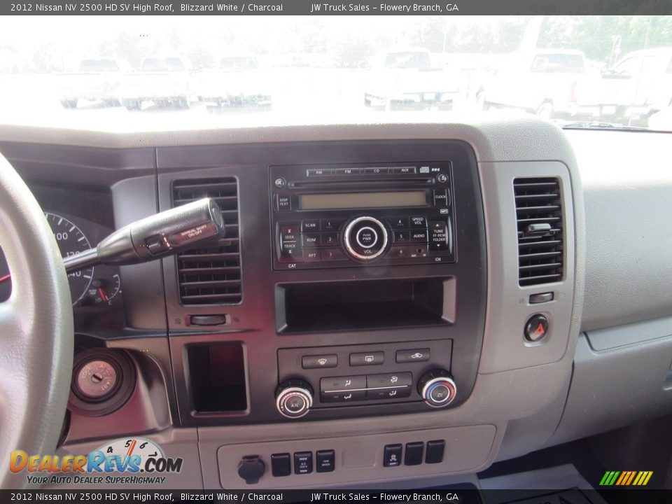2012 Nissan NV 2500 HD SV High Roof Blizzard White / Charcoal Photo #32