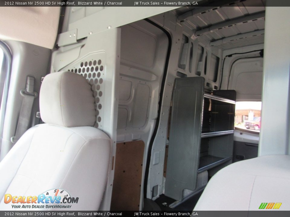2012 Nissan NV 2500 HD SV High Roof Blizzard White / Charcoal Photo #36