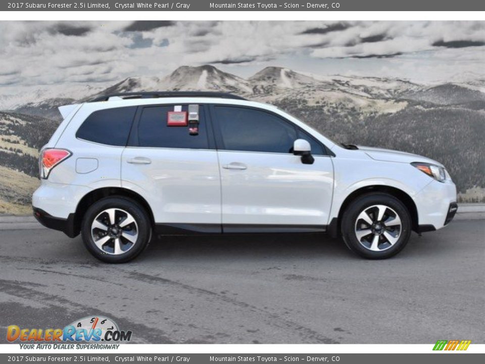 2017 Subaru Forester 2.5i Limited Crystal White Pearl / Gray Photo #2