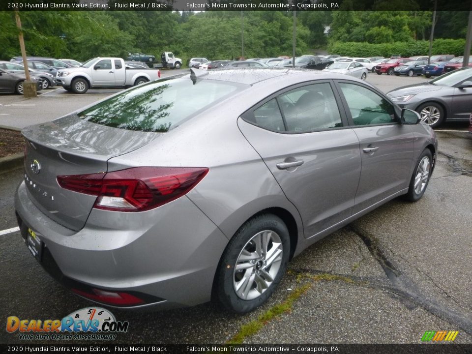 2020 Hyundai Elantra Value Edition Fluid Metal / Black Photo #2