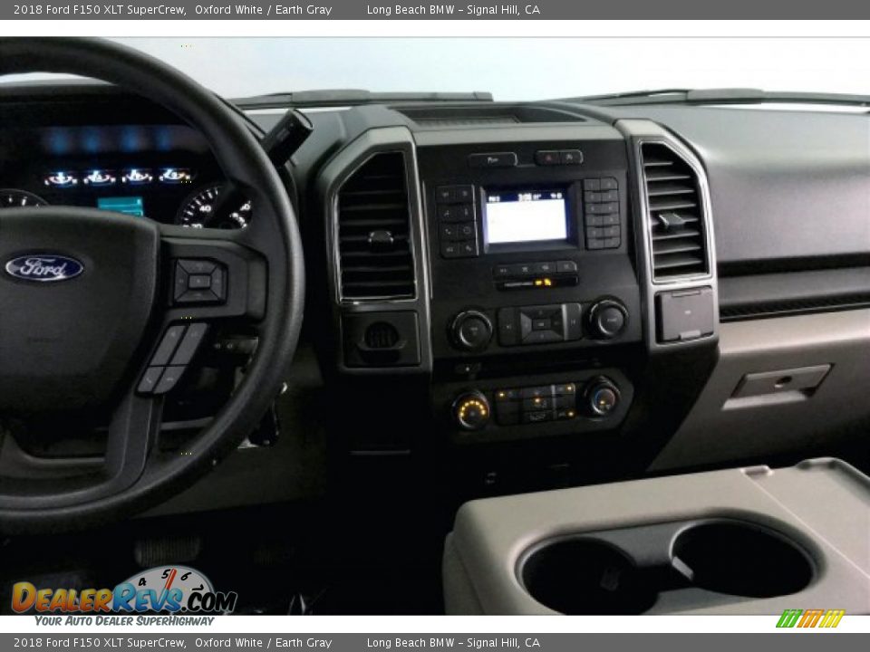2018 Ford F150 XLT SuperCrew Oxford White / Earth Gray Photo #5
