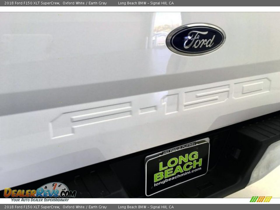 2018 Ford F150 XLT SuperCrew Oxford White / Earth Gray Photo #7