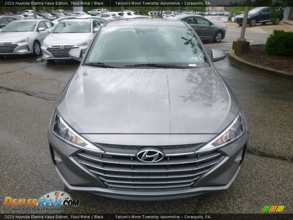 2020 Hyundai Elantra Value Edition Fluid Metal / Black Photo #4