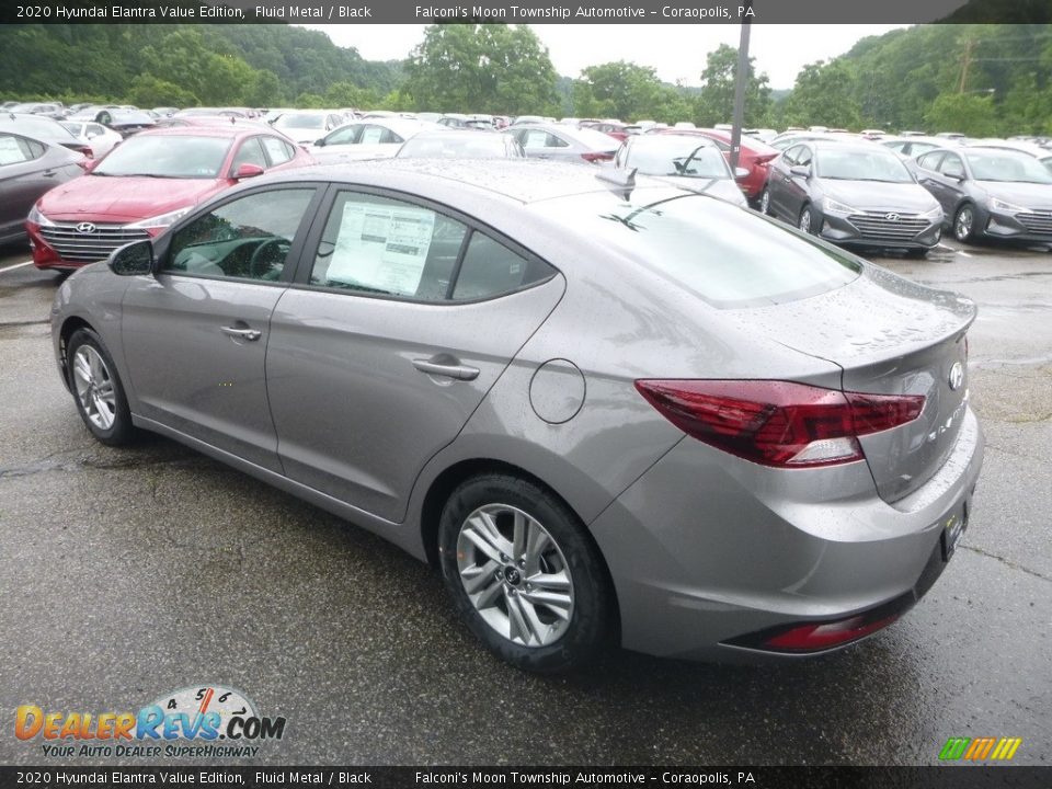 2020 Hyundai Elantra Value Edition Fluid Metal / Black Photo #6