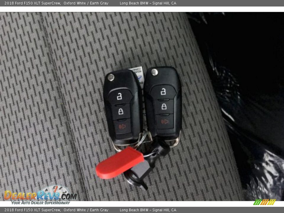 2018 Ford F150 XLT SuperCrew Oxford White / Earth Gray Photo #11