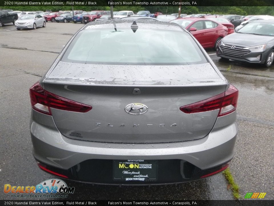 2020 Hyundai Elantra Value Edition Fluid Metal / Black Photo #7