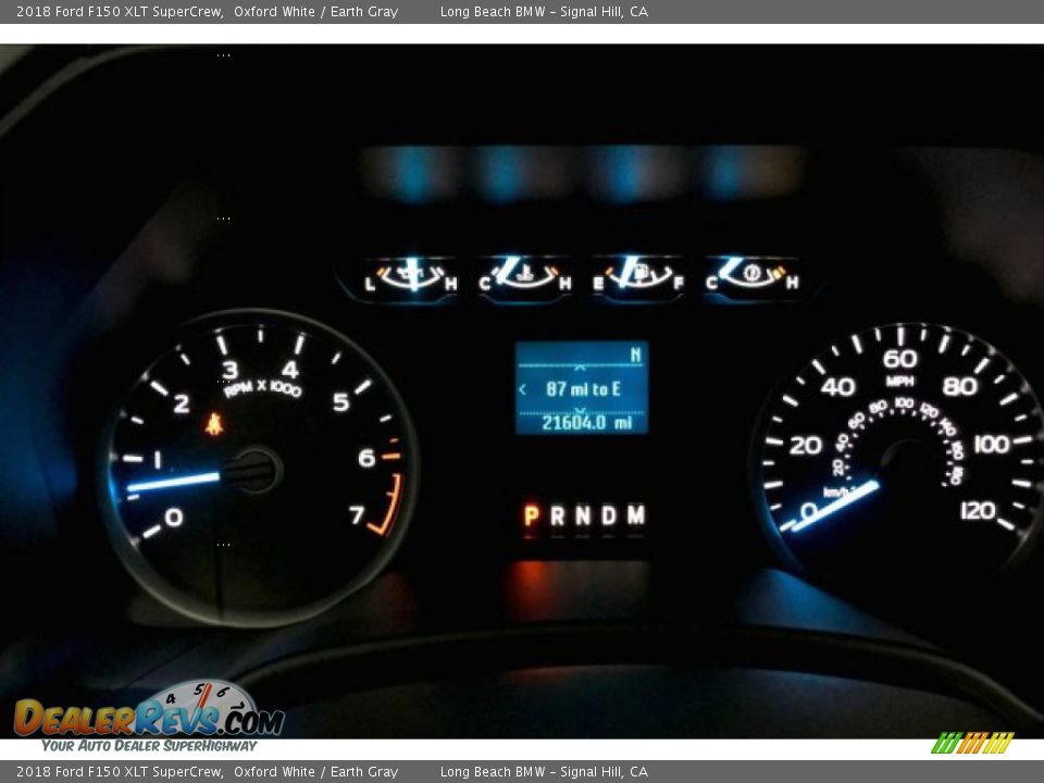 2018 Ford F150 XLT SuperCrew Oxford White / Earth Gray Photo #16