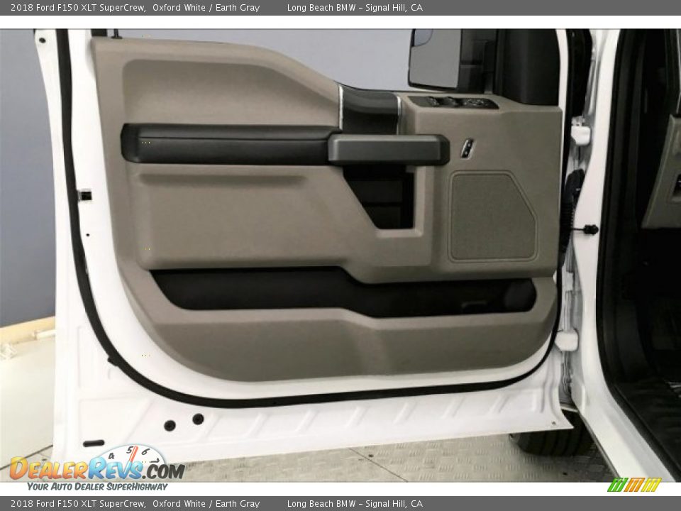2018 Ford F150 XLT SuperCrew Oxford White / Earth Gray Photo #21