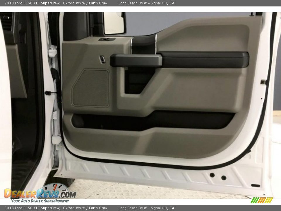 2018 Ford F150 XLT SuperCrew Oxford White / Earth Gray Photo #25