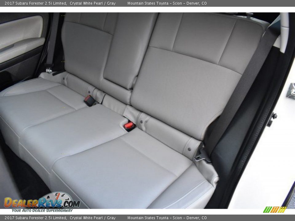 2017 Subaru Forester 2.5i Limited Crystal White Pearl / Gray Photo #22