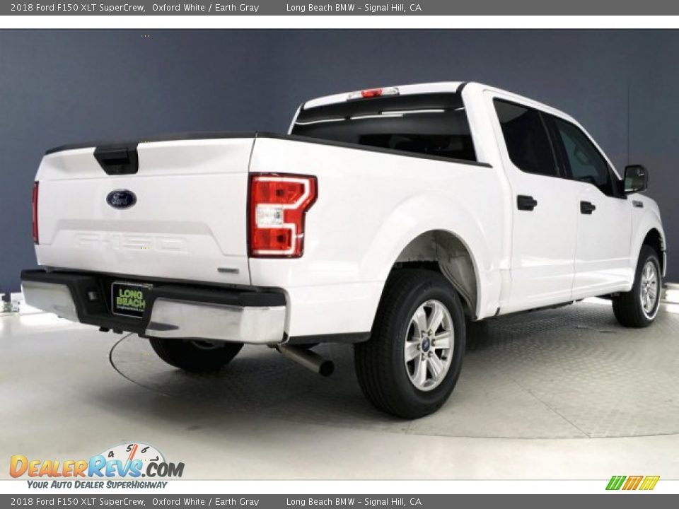 2018 Ford F150 XLT SuperCrew Oxford White / Earth Gray Photo #29