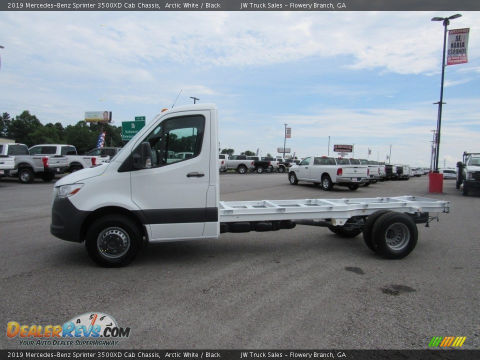Arctic White 2019 Mercedes-Benz Sprinter 3500XD Cab Chassis Photo #2