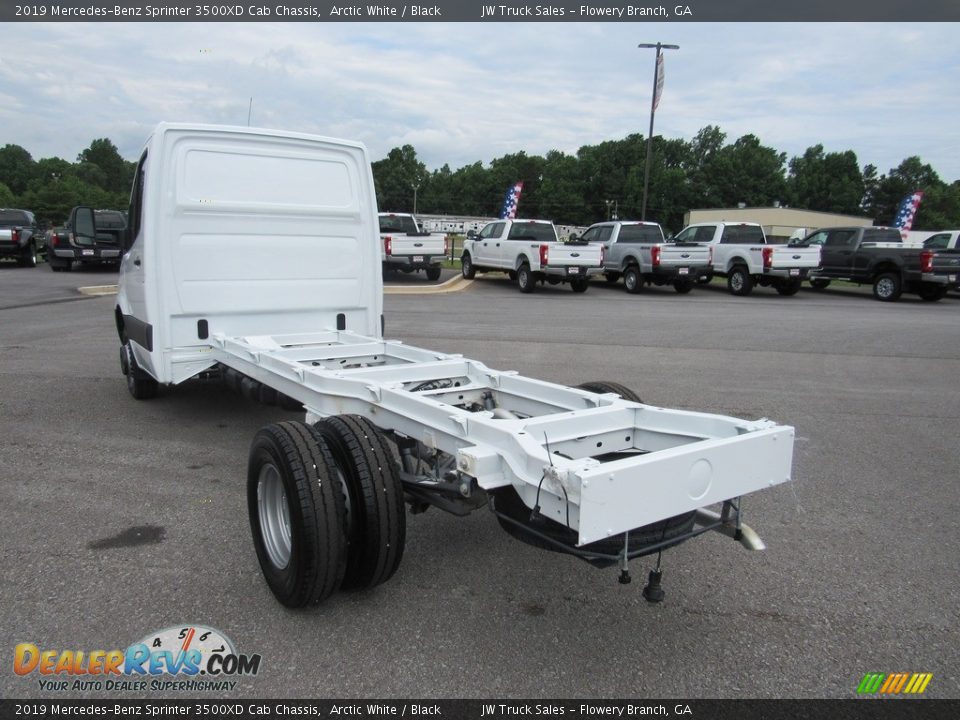 2019 Mercedes-Benz Sprinter 3500XD Cab Chassis Arctic White / Black Photo #3