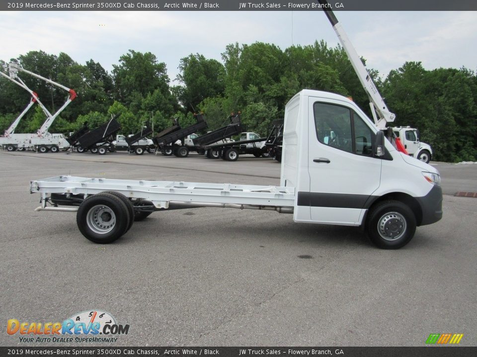 2019 Mercedes-Benz Sprinter 3500XD Cab Chassis Arctic White / Black Photo #6