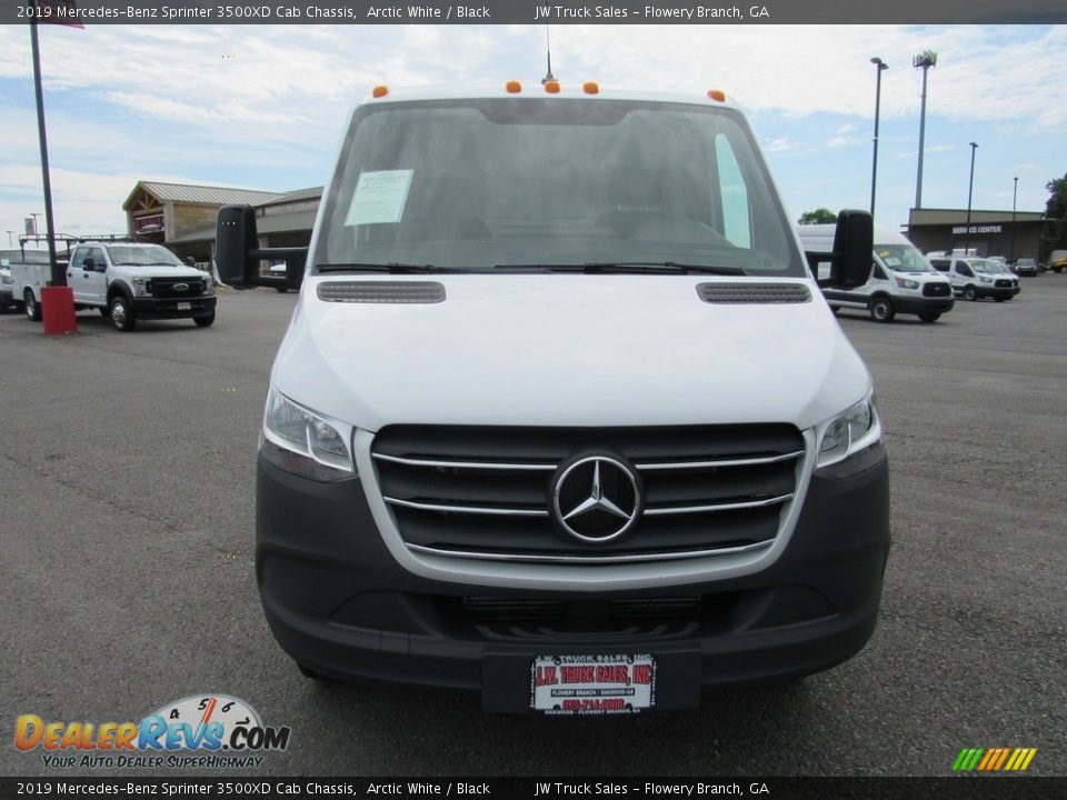 2019 Mercedes-Benz Sprinter 3500XD Cab Chassis Arctic White / Black Photo #9