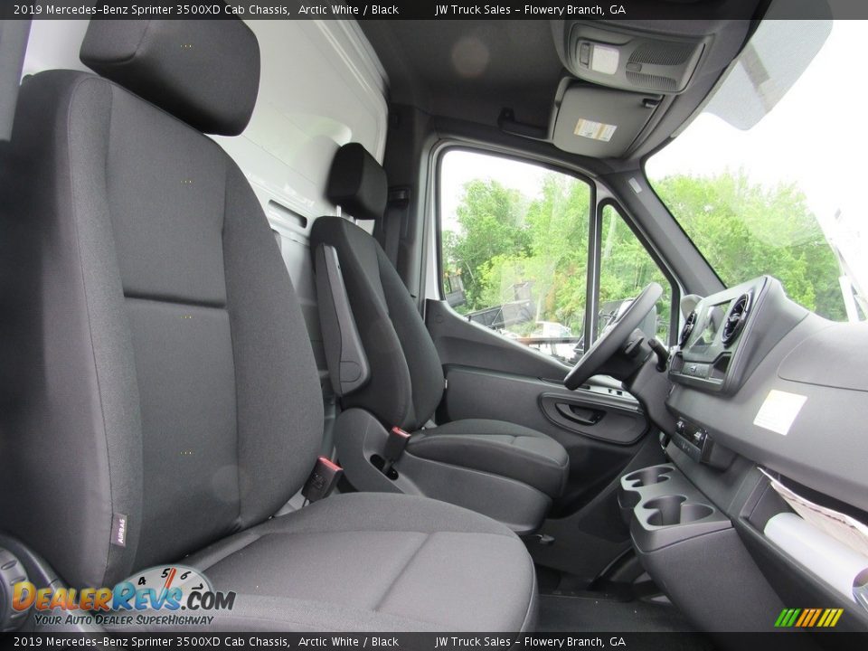 Black Interior - 2019 Mercedes-Benz Sprinter 3500XD Cab Chassis Photo #12