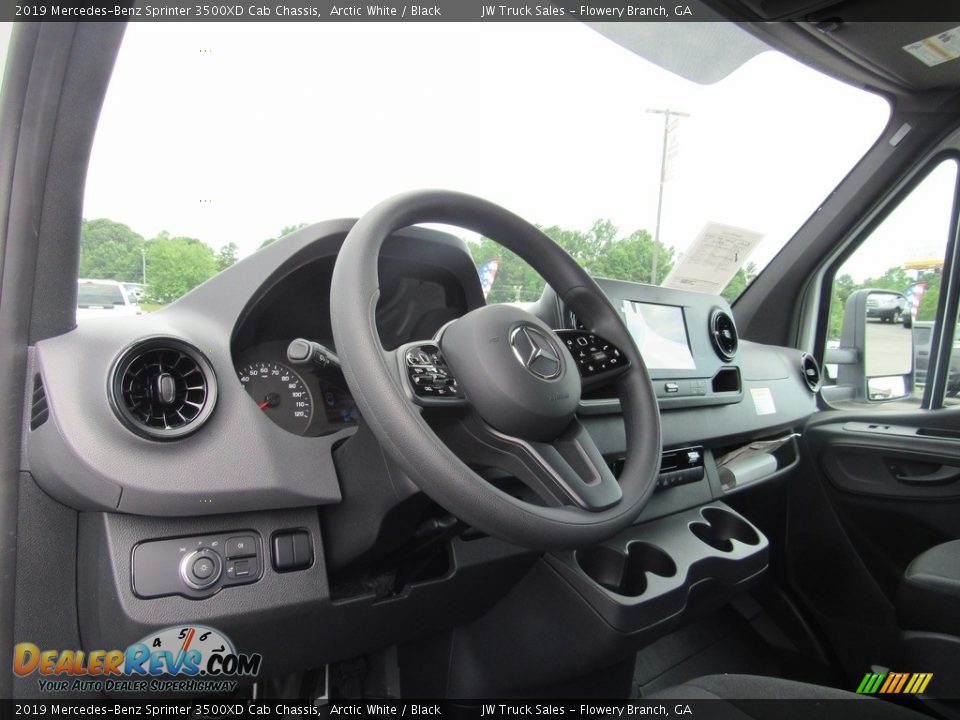 2019 Mercedes-Benz Sprinter 3500XD Cab Chassis Steering Wheel Photo #18