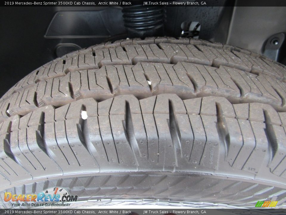 2019 Mercedes-Benz Sprinter 3500XD Cab Chassis Arctic White / Black Photo #26
