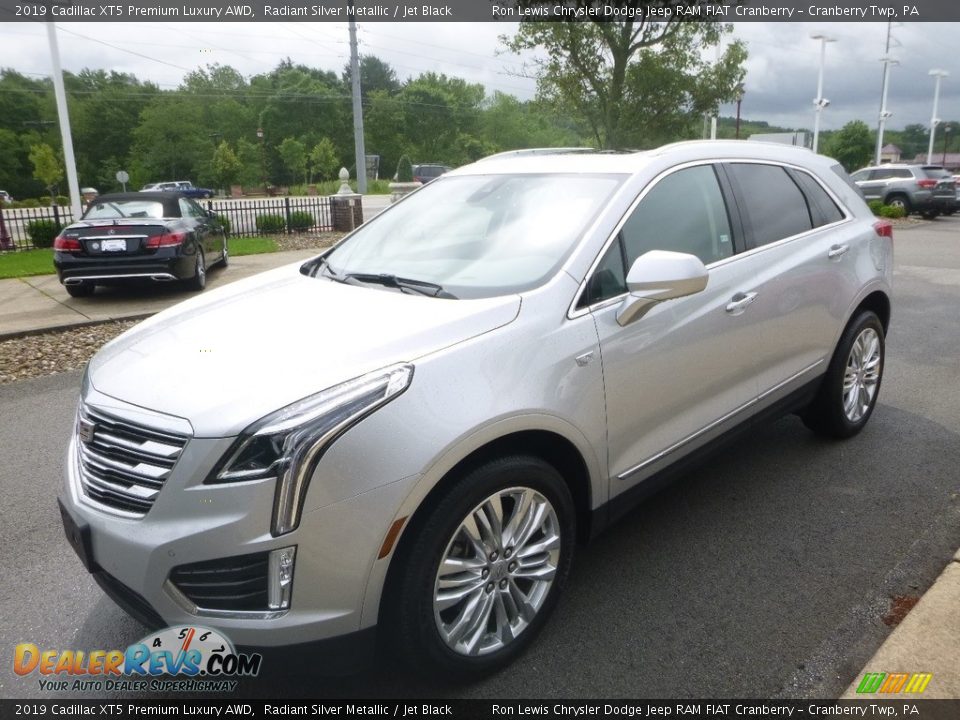 2019 Cadillac XT5 Premium Luxury AWD Radiant Silver Metallic / Jet Black Photo #5