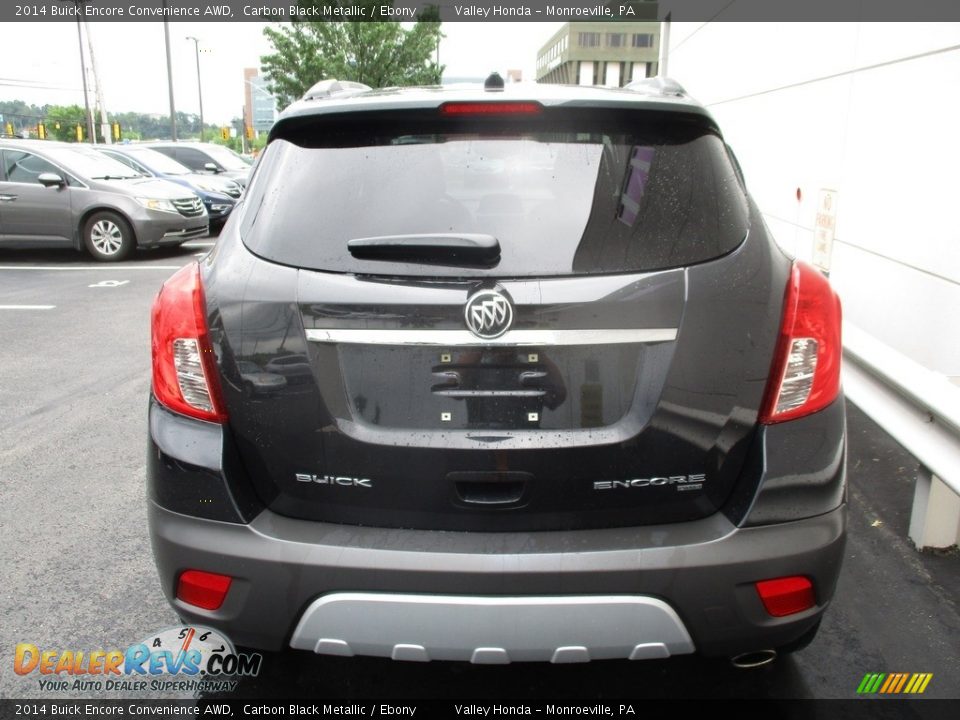 2014 Buick Encore Convenience AWD Carbon Black Metallic / Ebony Photo #4