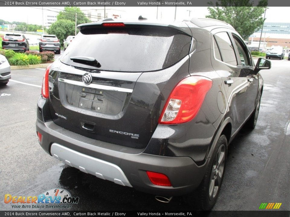 2014 Buick Encore Convenience AWD Carbon Black Metallic / Ebony Photo #5