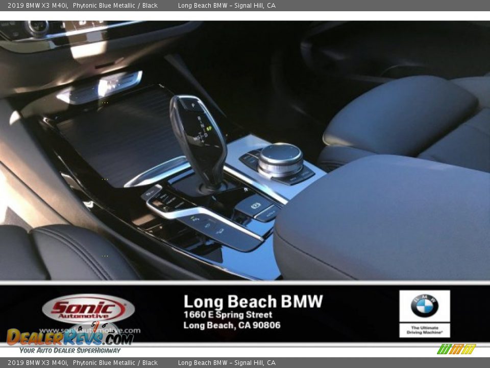2019 BMW X3 M40i Phytonic Blue Metallic / Black Photo #6