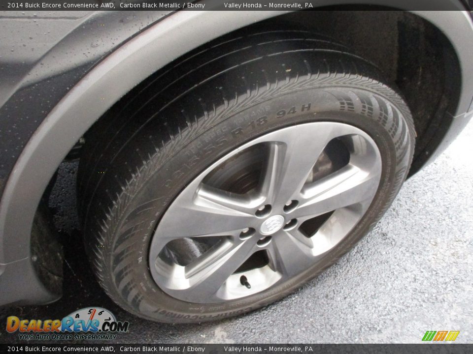 2014 Buick Encore Convenience AWD Carbon Black Metallic / Ebony Photo #7