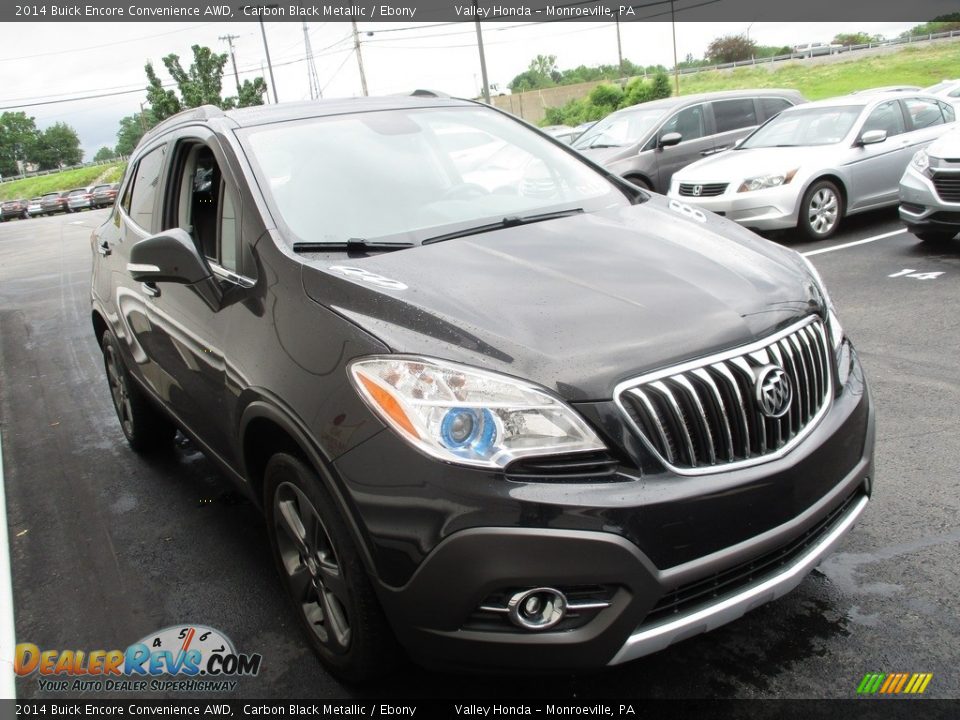 2014 Buick Encore Convenience AWD Carbon Black Metallic / Ebony Photo #8