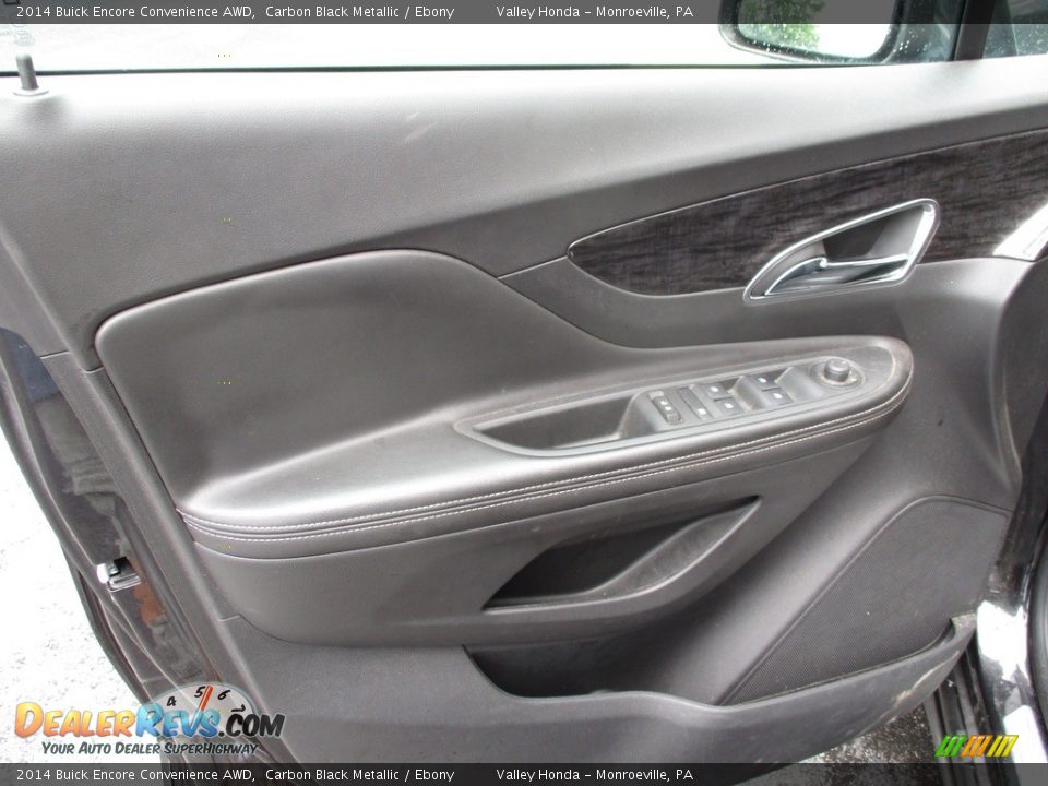 2014 Buick Encore Convenience AWD Carbon Black Metallic / Ebony Photo #11